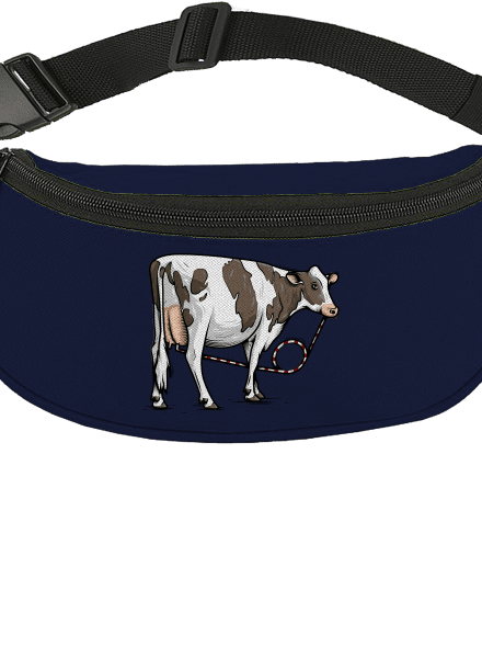 Cow drink övtáska French Navy