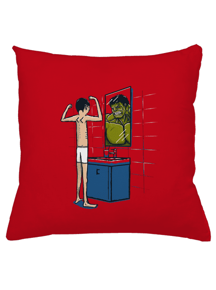 Hulk párna Red