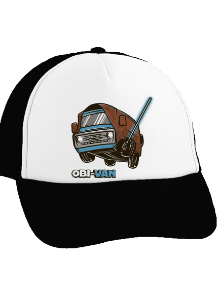 Obi Van teherautós sapka Black cap