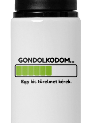 Gondolkodom kulacs White