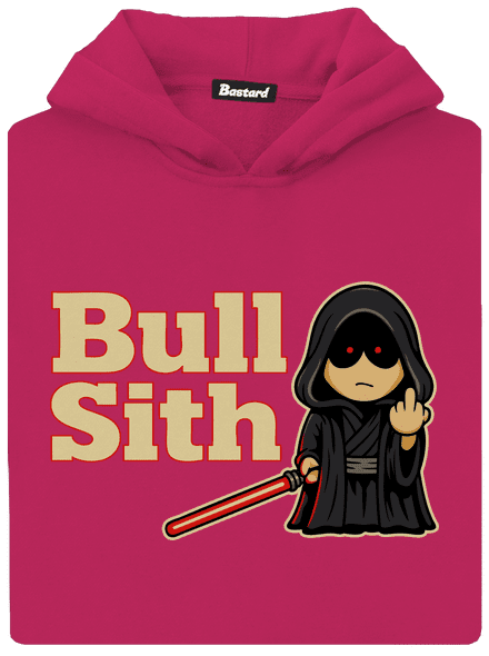 Bull sith gyerek kenguruzsebes pulóver Hot Pink