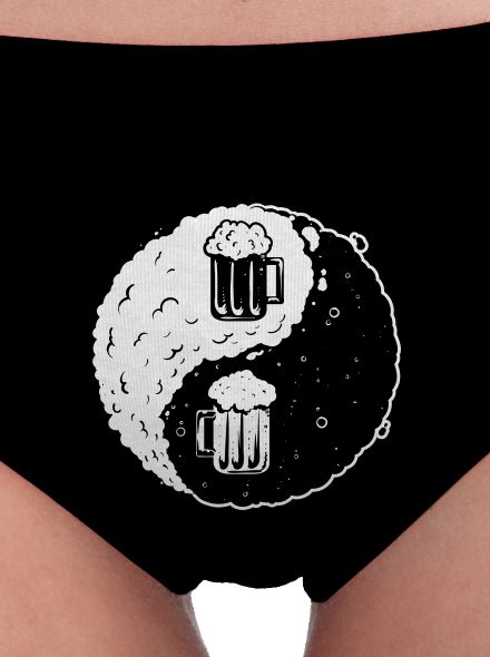 Jin Jang sör női bugyik Black