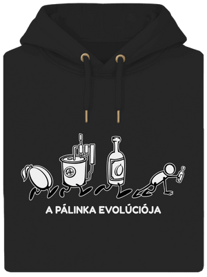  unisex prémium pulóver Dark Black