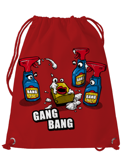 Gang bang hátizsák Red Mal