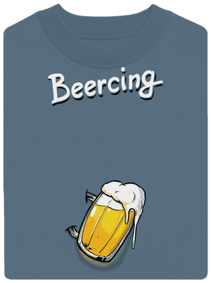 Beercing unisex crewneck Nordic Blue