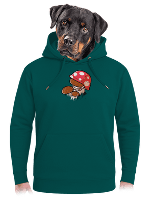  unisex prémium pulóver Emerald Green