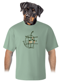 unisex túlméretezett póló