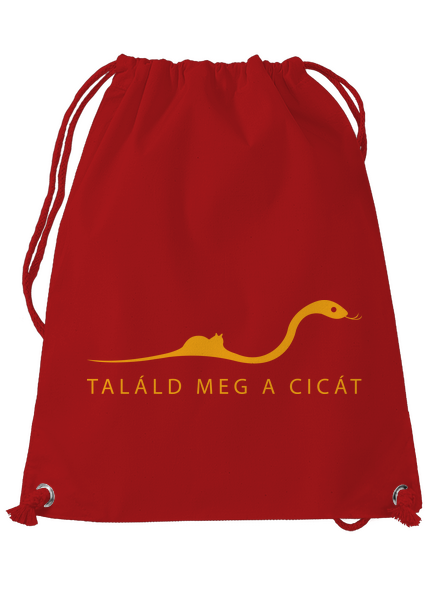 Találd meg a cicát hátizsák Red Mal