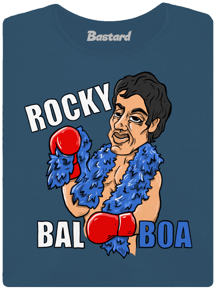 Rocky Bal boa prémium női póló Petrol Blue