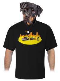 unisex túlméretezett póló