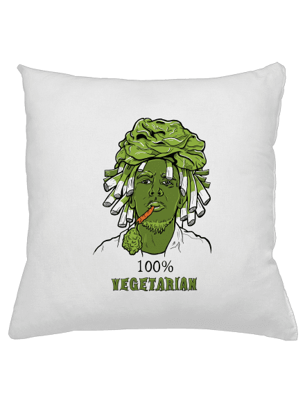 100% vegetáriánus párna White