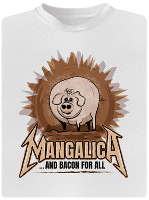 Mangalica férfi sportpóló White