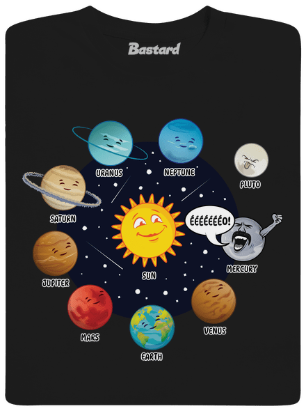 Mercury gyerek póló Black