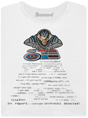 Coder ape prémium női póló White