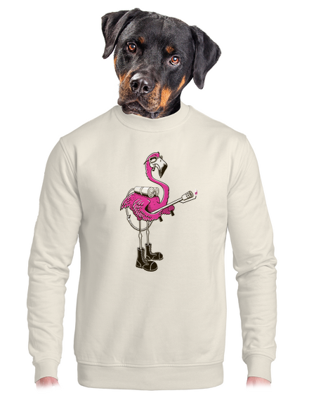 Lángszóró unisex crewneck Off White