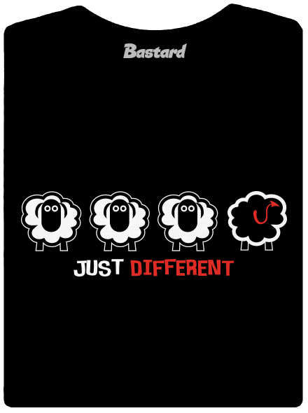 Fekete bárány női póló Black