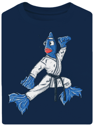  unisex túlméretezett póló Midnight Blue