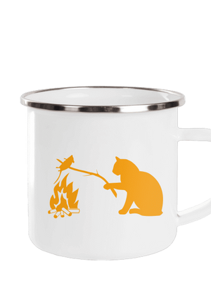 Macska-egér harc pléhbögre White