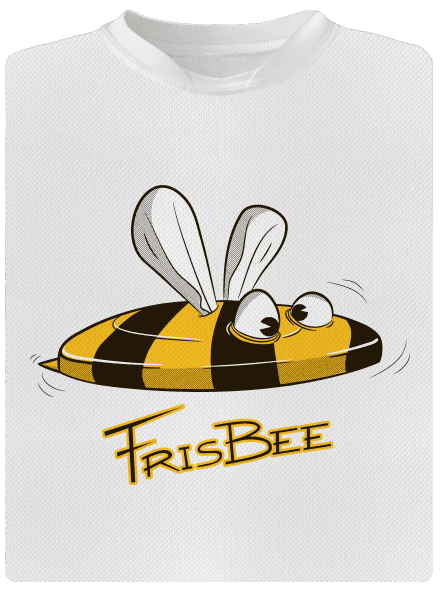 Frisbee gyerek sport póló White