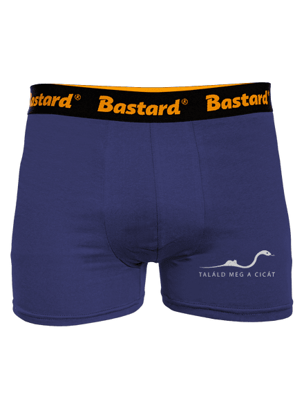 Találd meg a cicát boxeralsó Blue Navy