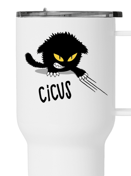 Cicus termosz bögre White