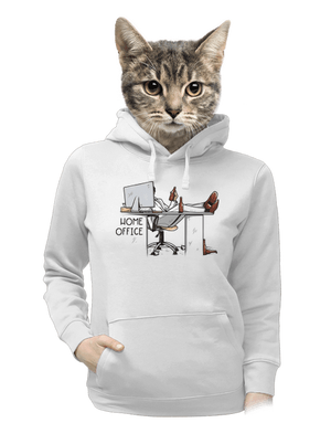 női kenguruzsebes pulóver