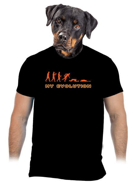 My Evolution férfi póló Black