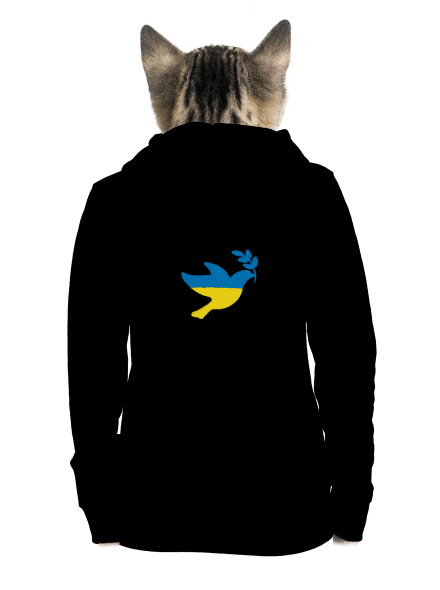  cipzáras női pulóver Black