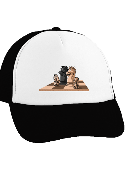 Sakkcsalád teherautós sapka Black cap