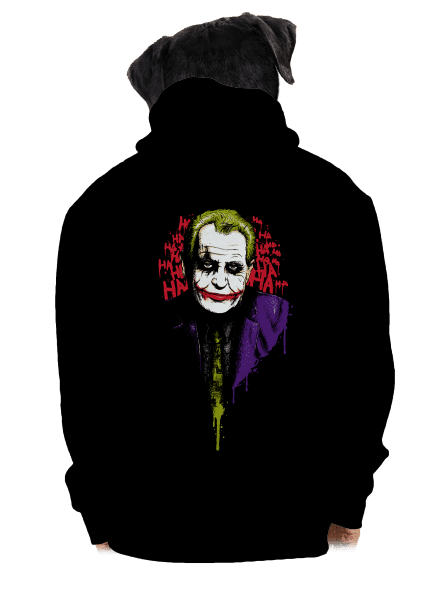 Zeman Joker cipzáras férfi pulóver Black