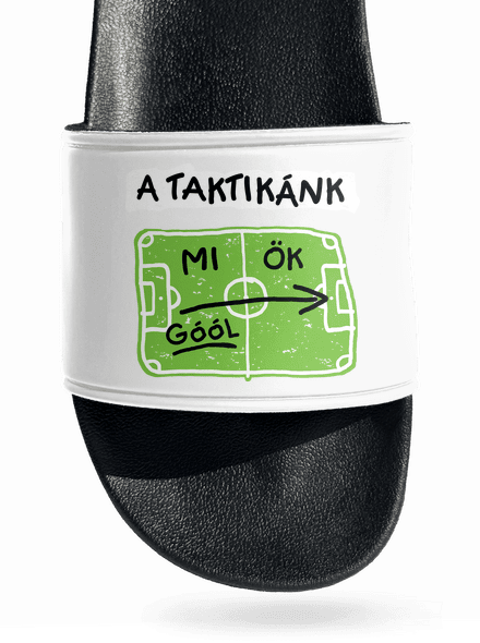 A futballtaktikánk papucs White