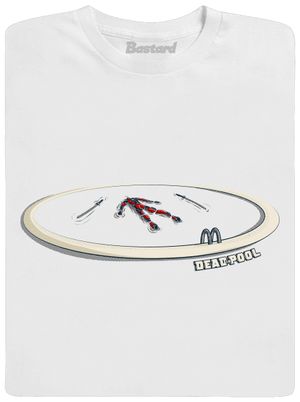 Dead in pool férfi hosszú ujjú póló White