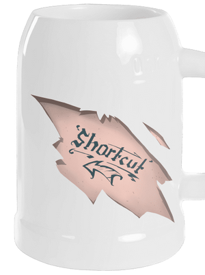 Shortcut söröskorsó White