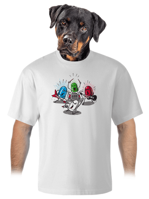 unisex túlméretezett póló