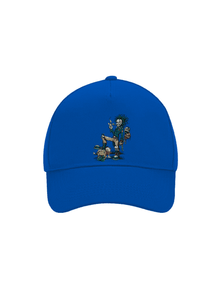Evil clown baseballsapka Bright Royal