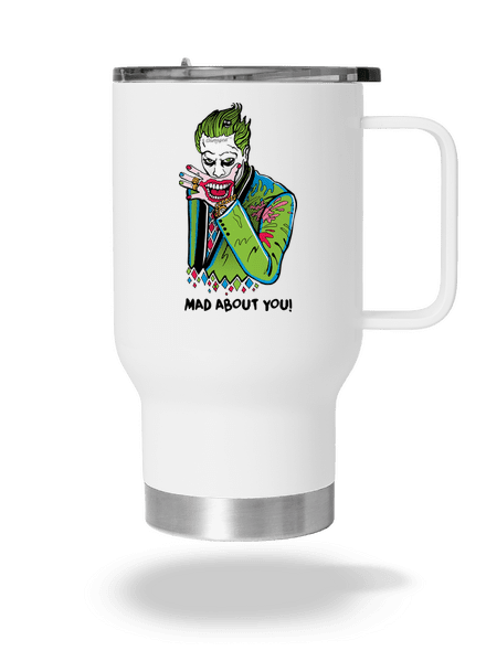 Joker és Harley termosz bögre White