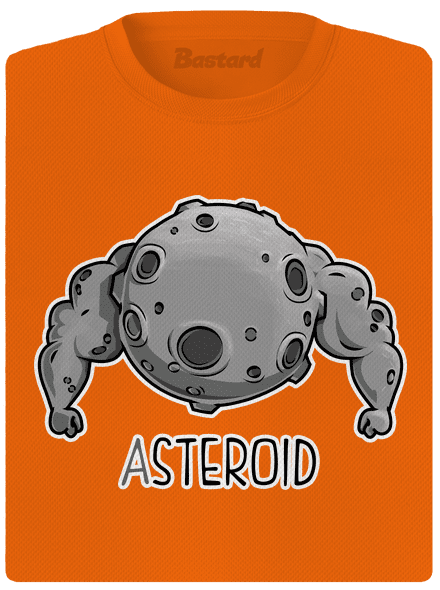 Asteroid női sportpóló Neon Orange