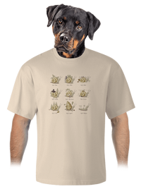 unisex túlméretezett póló