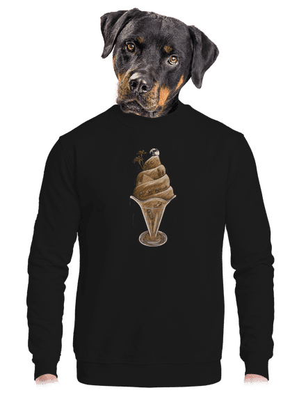 De(s)ert unisex crewneck Black