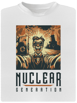 Nuclear generation gyerek sport póló White