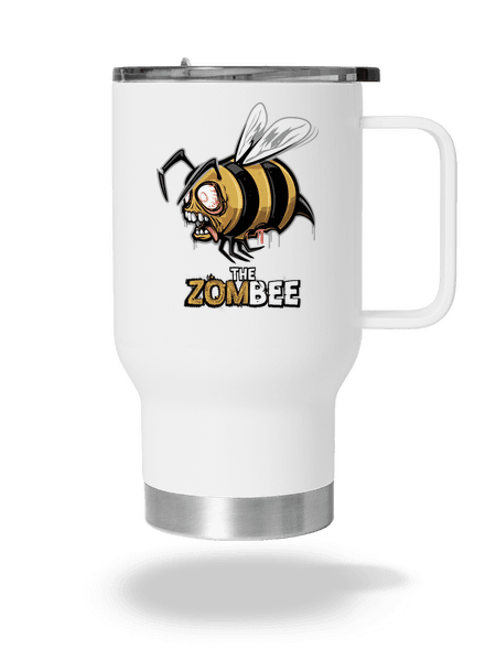 ZomBee - sárga termosz bögre White