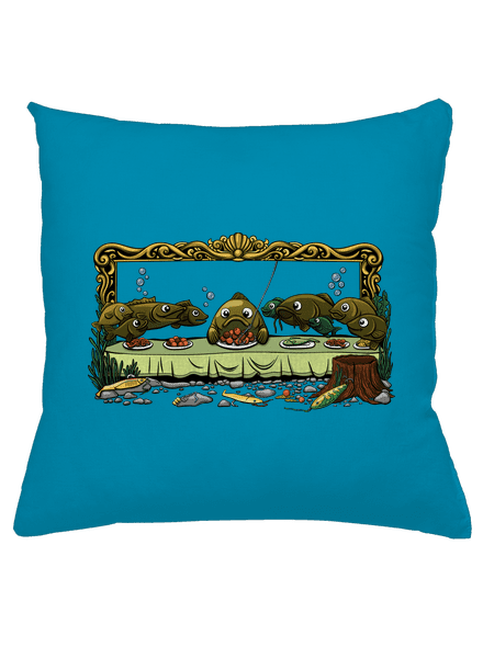 Az utolsó vacsora párna Blue Turquoise