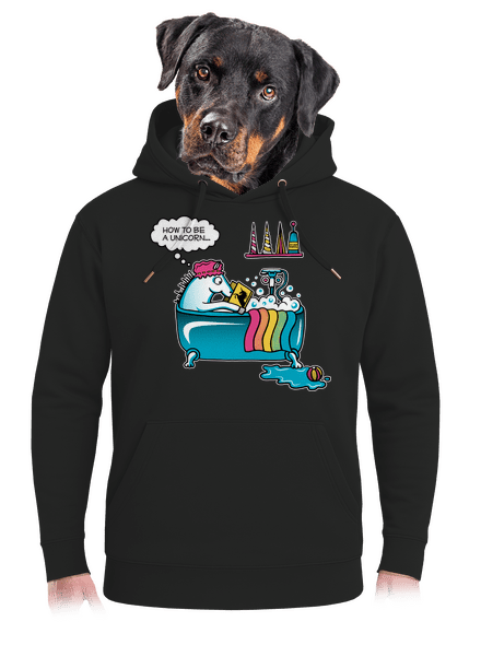 Mi kell az egyszarvúvá váláshoz unisex prémium pulóver Dark Black
