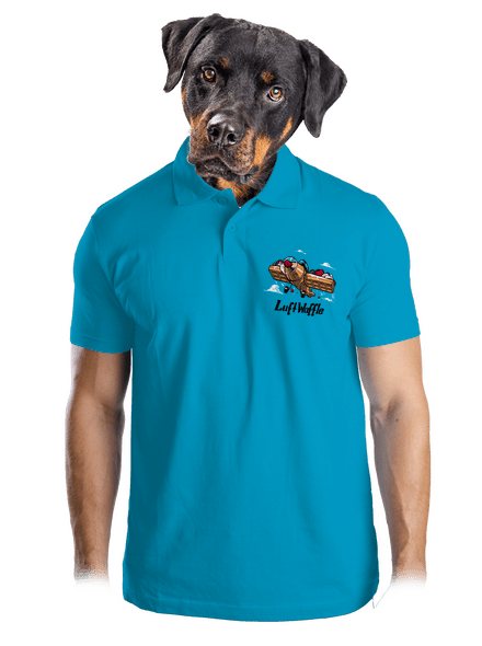 Luftwaffle férfi pólóingek Blue Atol