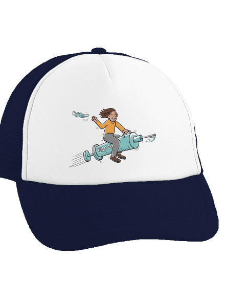 Mentesség teherautós sapka French Navy cap