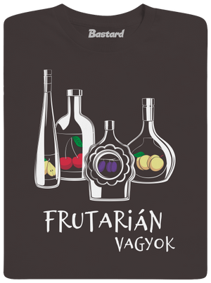 Frutarián férfi hosszú ujjú póló Bear Brown