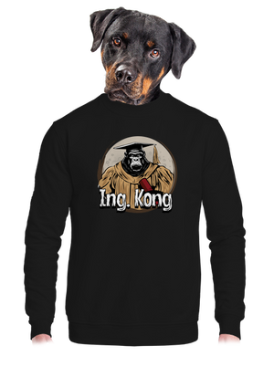 Ing. Kong unisex crewneck Black
