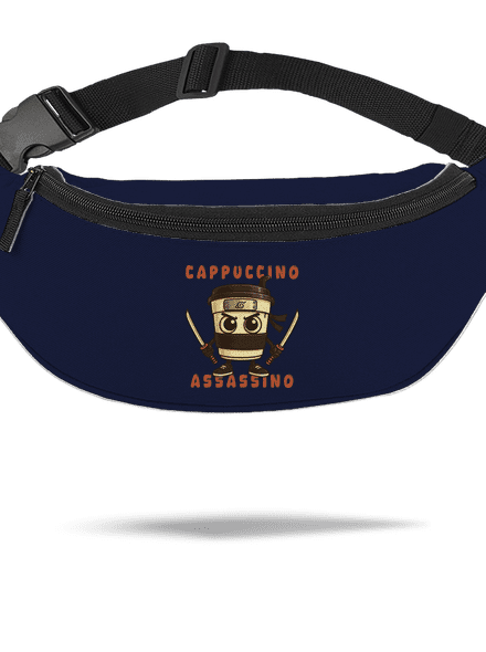 Cappuccino Assasino – Italian Brainrot övtáska French Navy