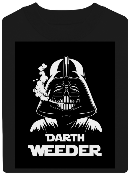 Darth Weeder unisex crewneck Black