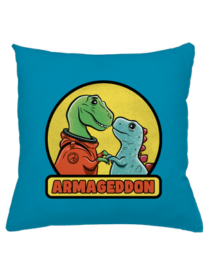 Armageddon párna Blue Turquoise